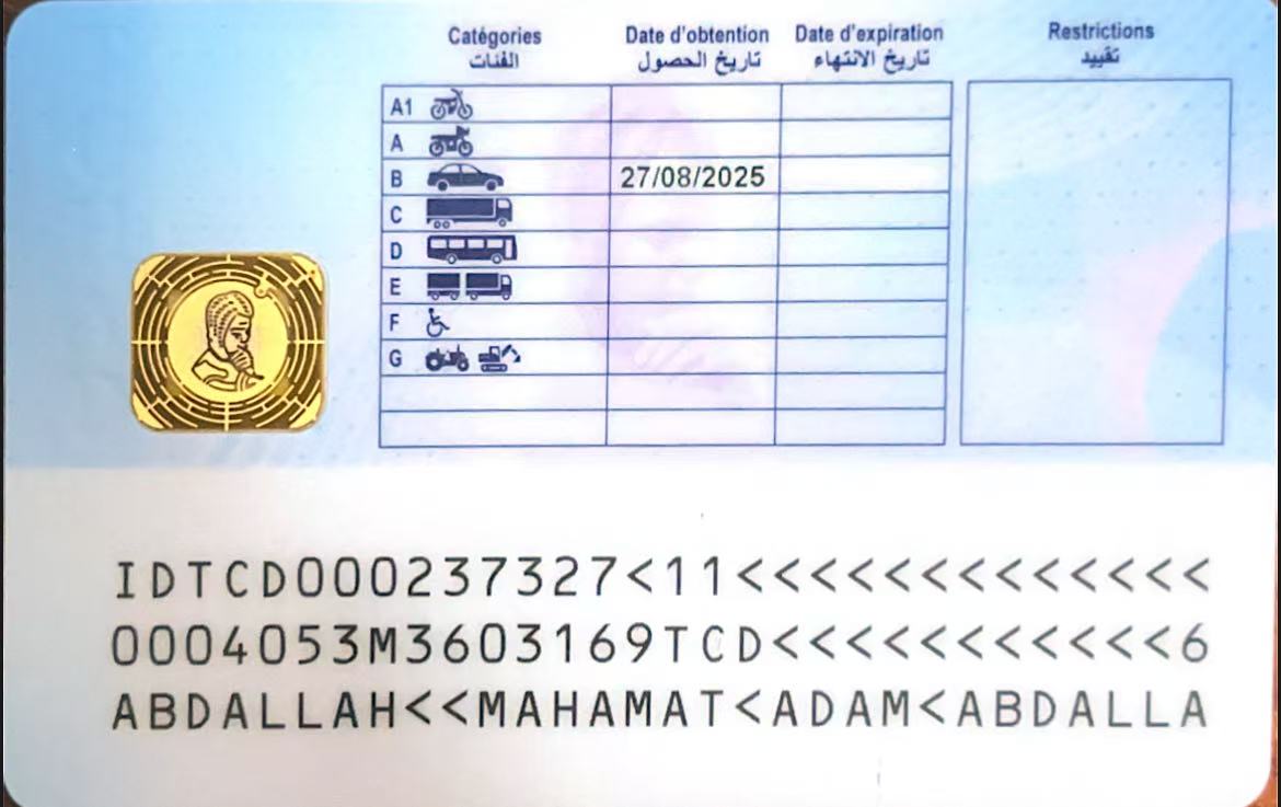 chad-license-translator